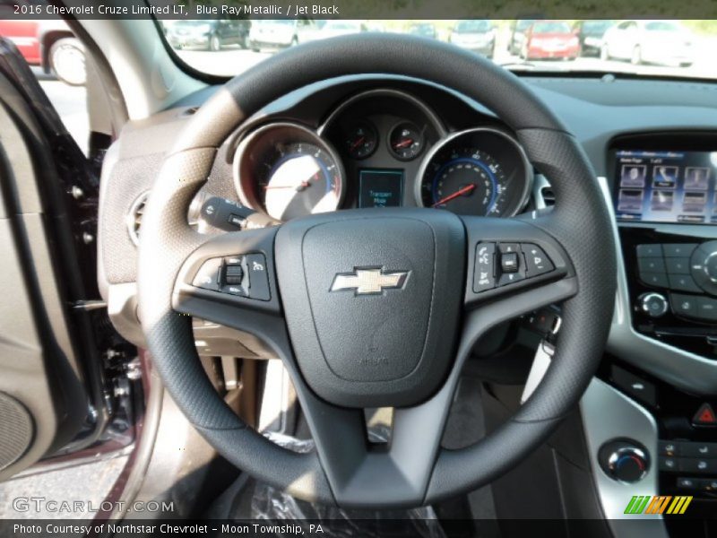 Blue Ray Metallic / Jet Black 2016 Chevrolet Cruze Limited LT