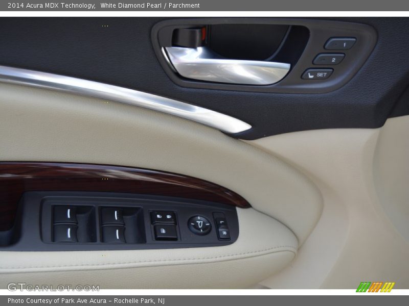 White Diamond Pearl / Parchment 2014 Acura MDX Technology