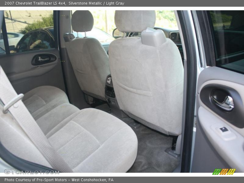 Silverstone Metallic / Light Gray 2007 Chevrolet TrailBlazer LS 4x4