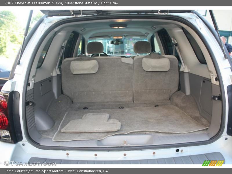 Silverstone Metallic / Light Gray 2007 Chevrolet TrailBlazer LS 4x4