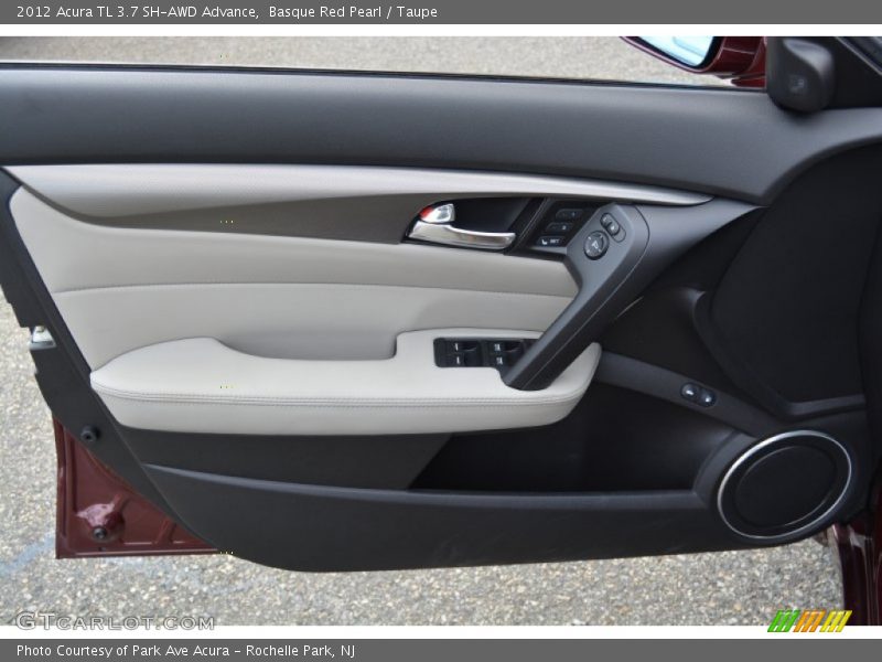 Basque Red Pearl / Taupe 2012 Acura TL 3.7 SH-AWD Advance
