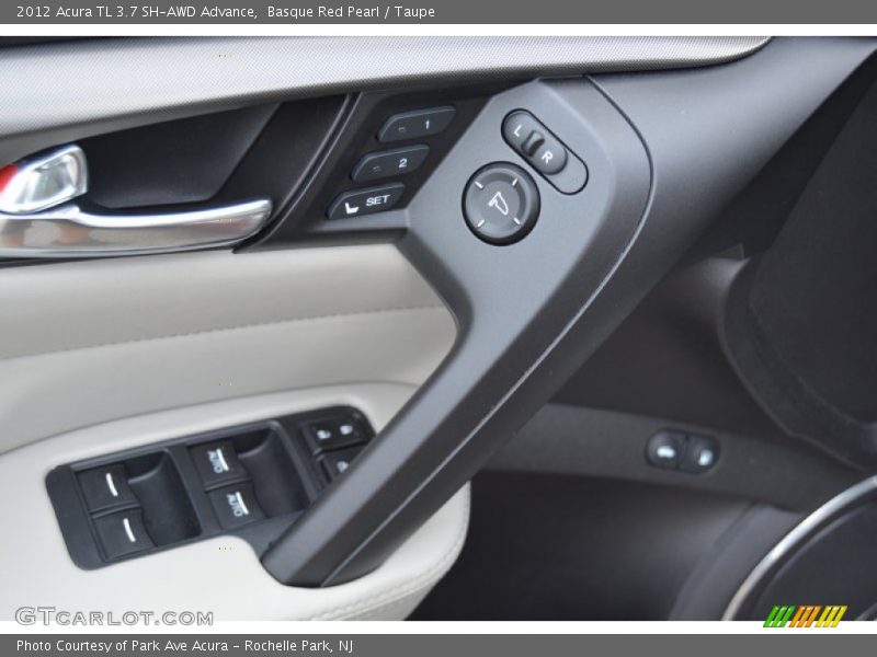 Basque Red Pearl / Taupe 2012 Acura TL 3.7 SH-AWD Advance