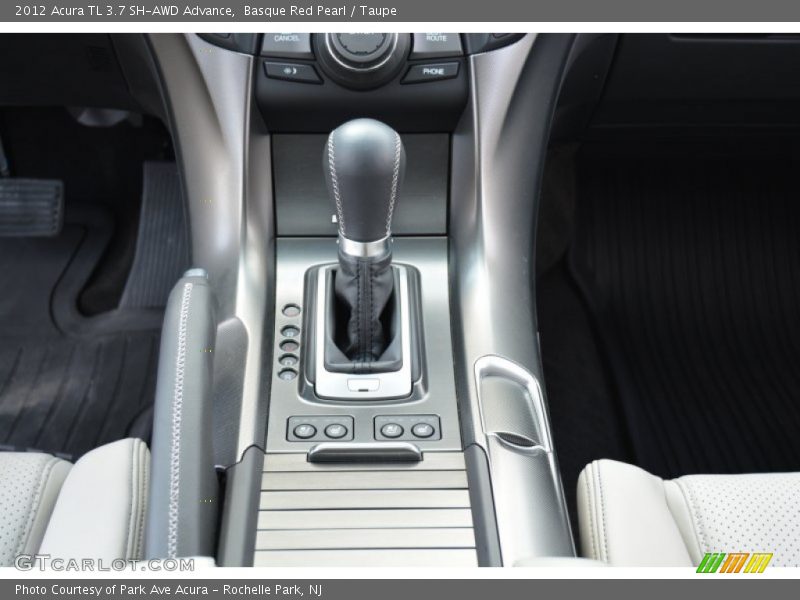 Basque Red Pearl / Taupe 2012 Acura TL 3.7 SH-AWD Advance