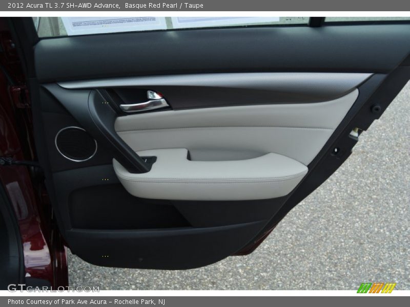 Basque Red Pearl / Taupe 2012 Acura TL 3.7 SH-AWD Advance