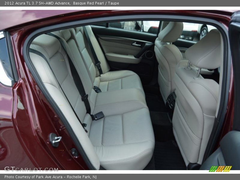 Basque Red Pearl / Taupe 2012 Acura TL 3.7 SH-AWD Advance