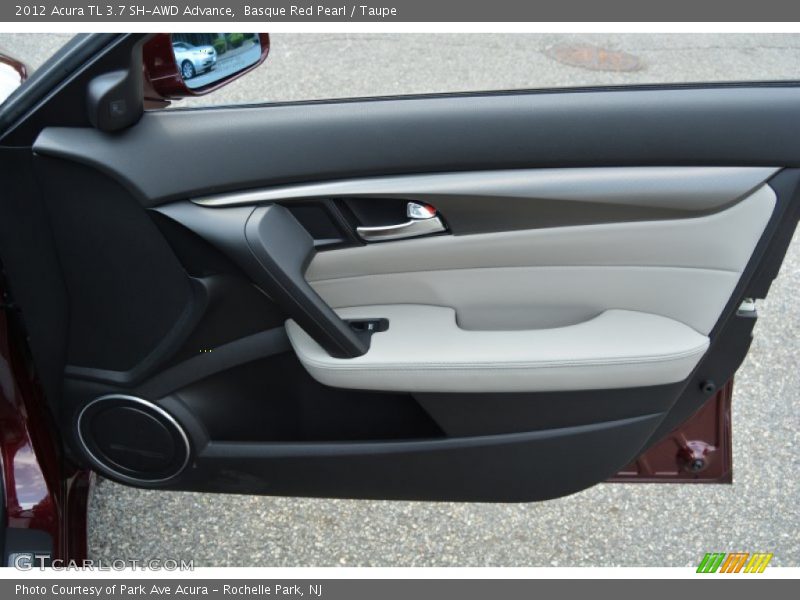 Basque Red Pearl / Taupe 2012 Acura TL 3.7 SH-AWD Advance