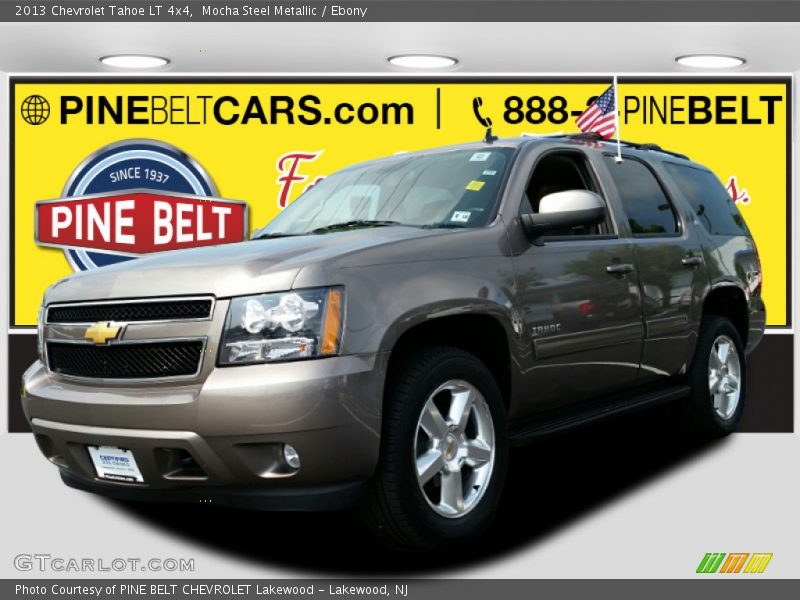 Mocha Steel Metallic / Ebony 2013 Chevrolet Tahoe LT 4x4