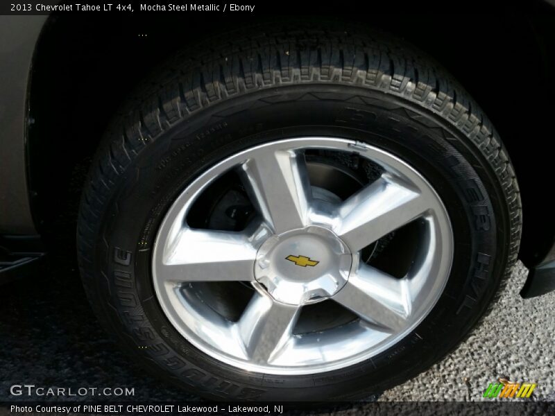 Mocha Steel Metallic / Ebony 2013 Chevrolet Tahoe LT 4x4