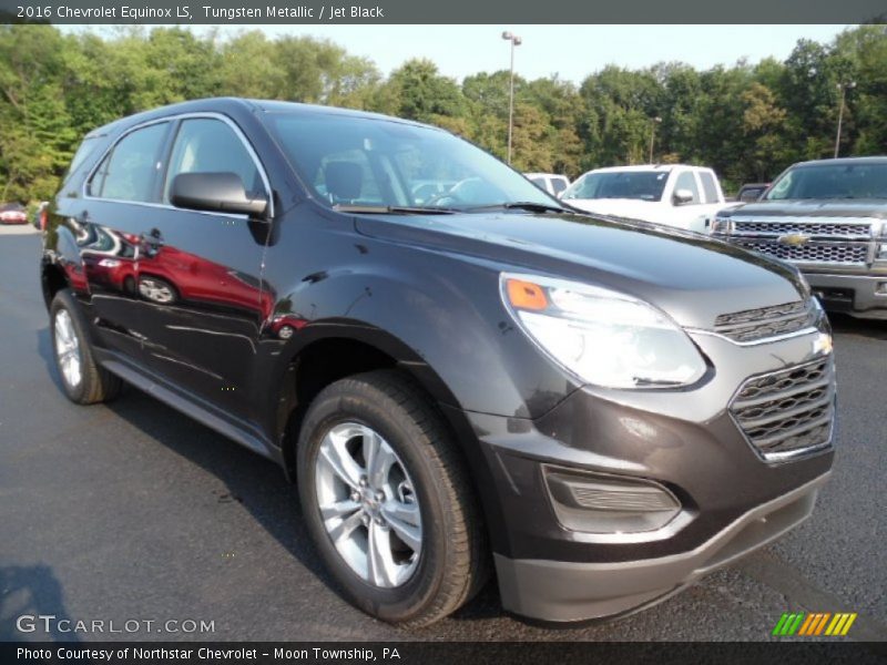 Tungsten Metallic / Jet Black 2016 Chevrolet Equinox LS