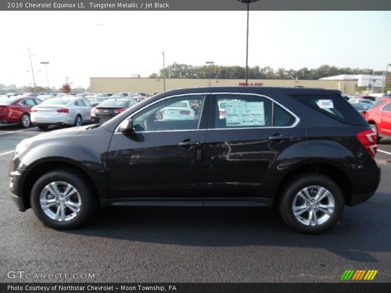 Tungsten Metallic / Jet Black 2016 Chevrolet Equinox LS