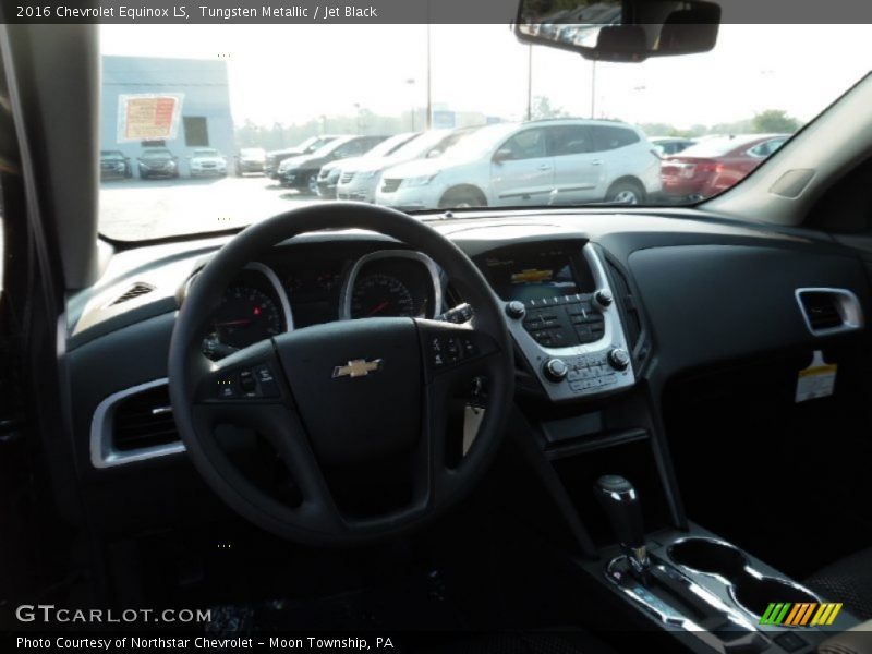 Tungsten Metallic / Jet Black 2016 Chevrolet Equinox LS