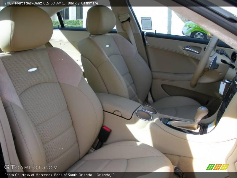 Black / Cashmere 2007 Mercedes-Benz CLS 63 AMG