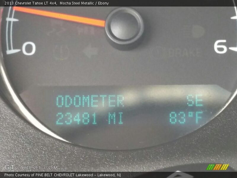 Mocha Steel Metallic / Ebony 2013 Chevrolet Tahoe LT 4x4