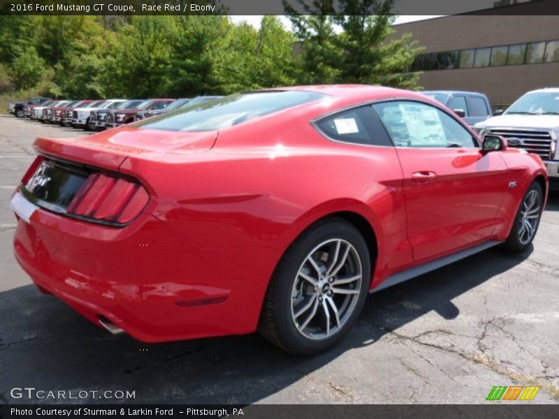 Race Red / Ebony 2016 Ford Mustang GT Coupe