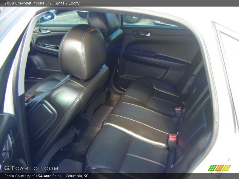 White / Ebony 2009 Chevrolet Impala LTZ