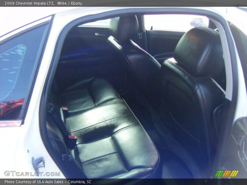White / Ebony 2009 Chevrolet Impala LTZ
