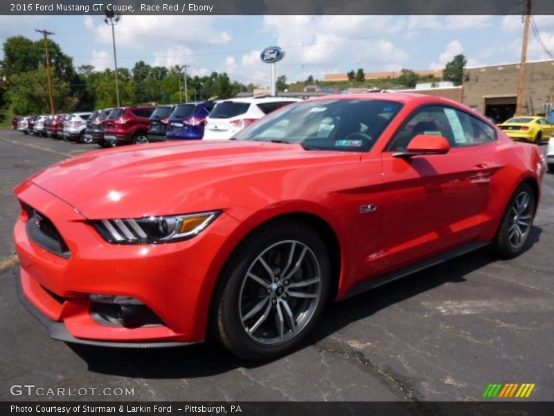 Race Red / Ebony 2016 Ford Mustang GT Coupe