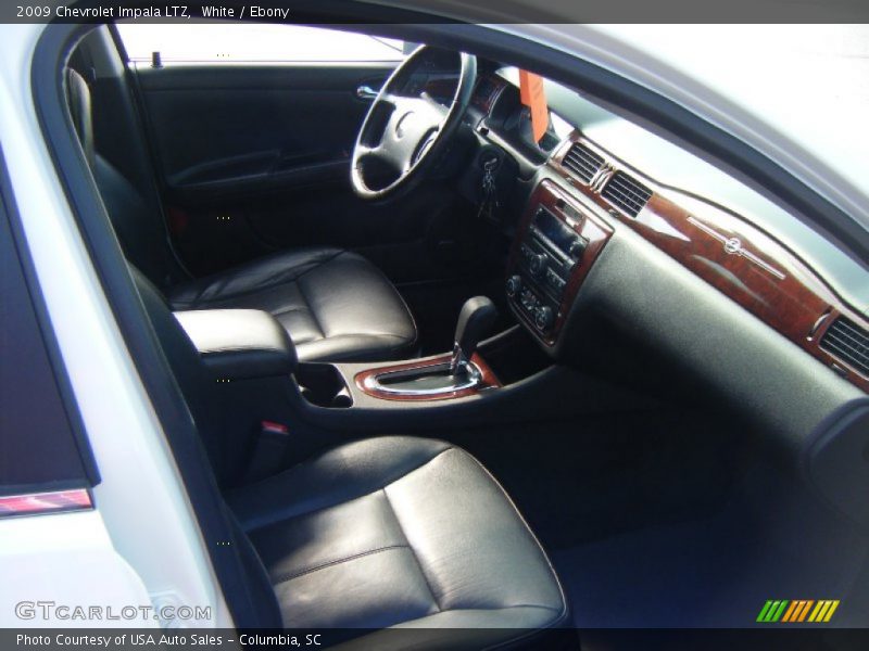 White / Ebony 2009 Chevrolet Impala LTZ