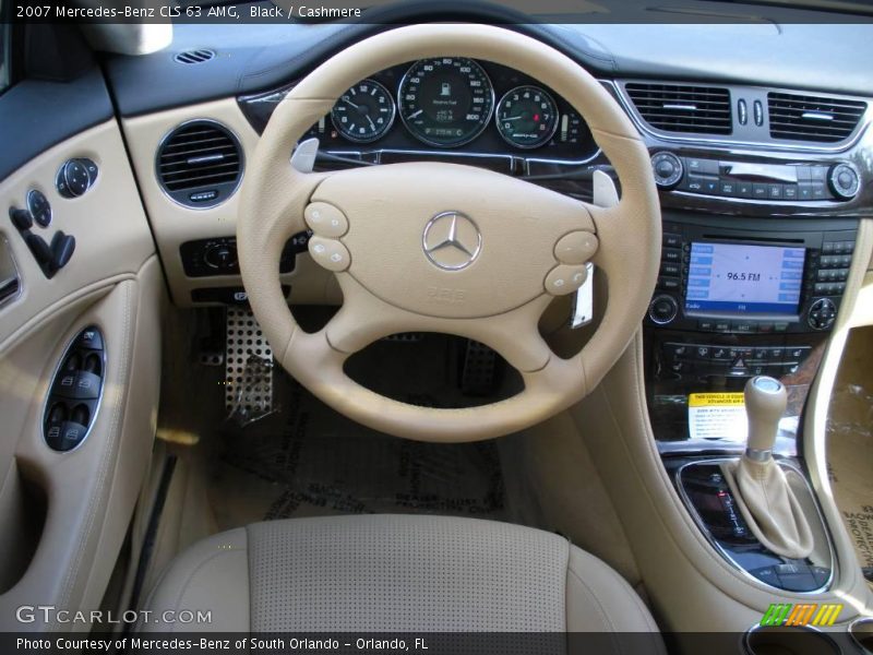 Black / Cashmere 2007 Mercedes-Benz CLS 63 AMG