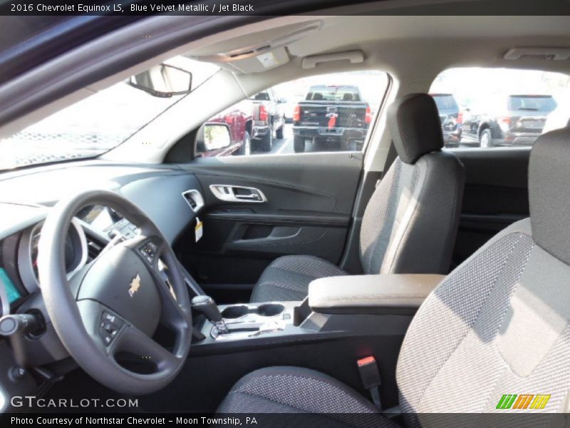 Blue Velvet Metallic / Jet Black 2016 Chevrolet Equinox LS