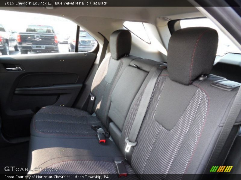 Blue Velvet Metallic / Jet Black 2016 Chevrolet Equinox LS