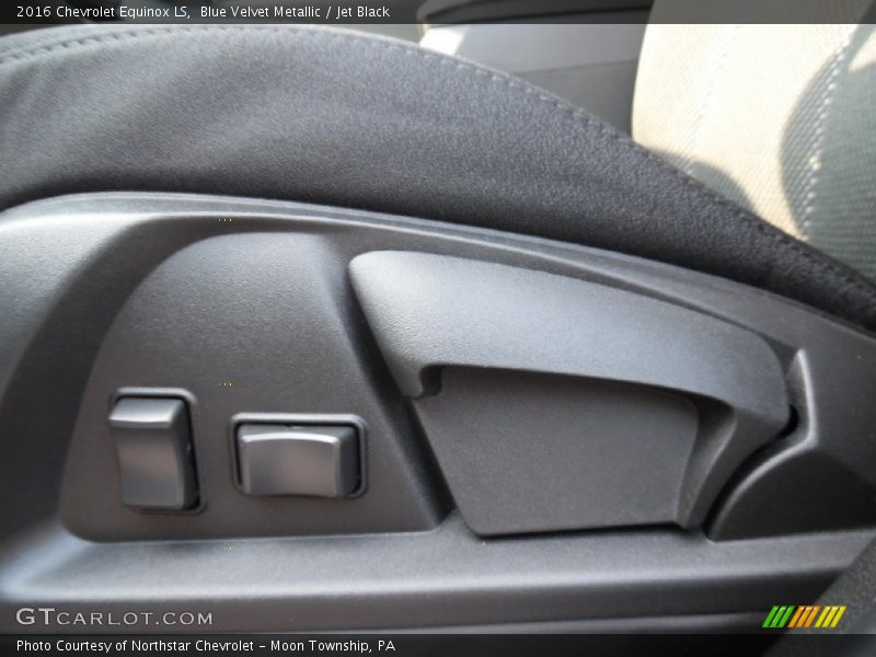 Blue Velvet Metallic / Jet Black 2016 Chevrolet Equinox LS