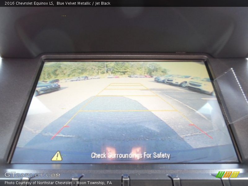 Blue Velvet Metallic / Jet Black 2016 Chevrolet Equinox LS