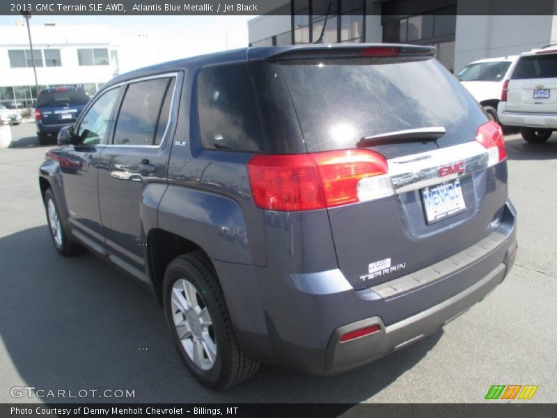Atlantis Blue Metallic / Jet Black 2013 GMC Terrain SLE AWD