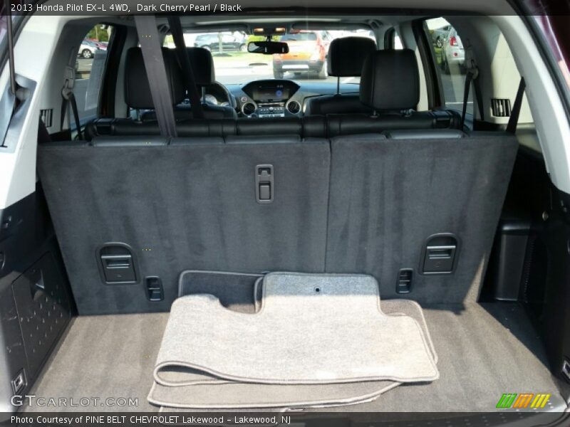 Dark Cherry Pearl / Black 2013 Honda Pilot EX-L 4WD