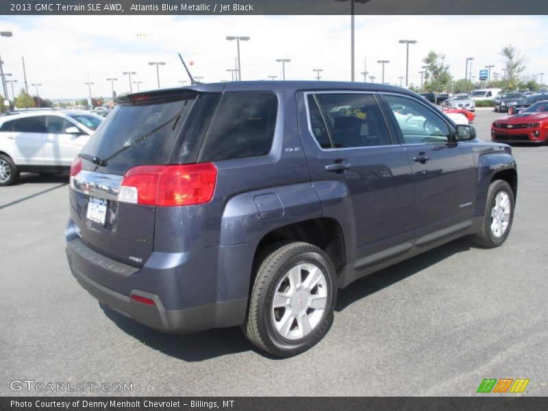 Atlantis Blue Metallic / Jet Black 2013 GMC Terrain SLE AWD