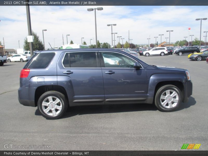 Atlantis Blue Metallic / Jet Black 2013 GMC Terrain SLE AWD