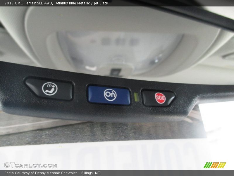 Atlantis Blue Metallic / Jet Black 2013 GMC Terrain SLE AWD