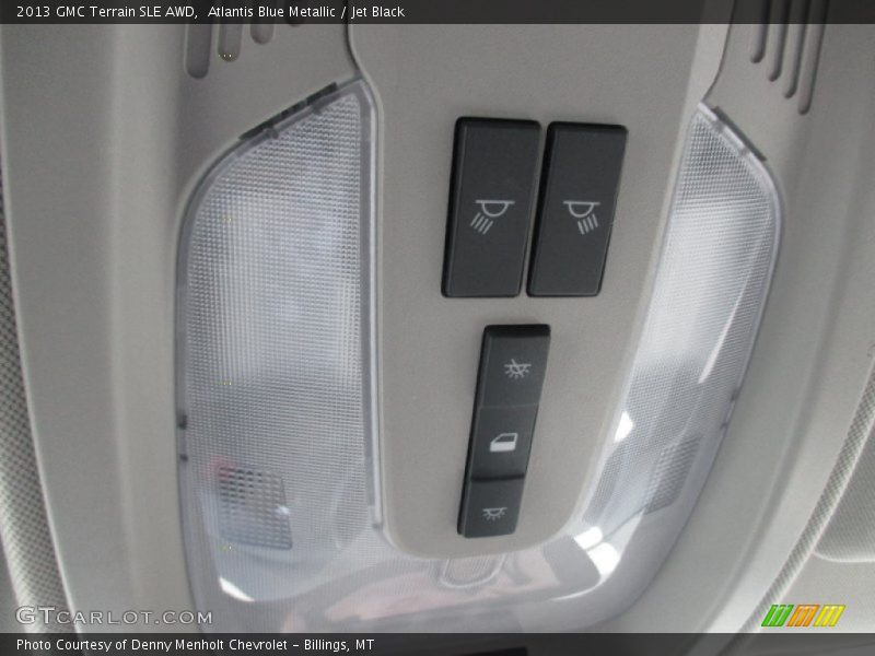 Atlantis Blue Metallic / Jet Black 2013 GMC Terrain SLE AWD