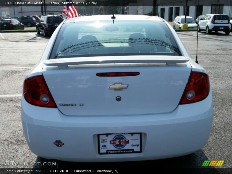 Summit White / Gray 2010 Chevrolet Cobalt LT Sedan