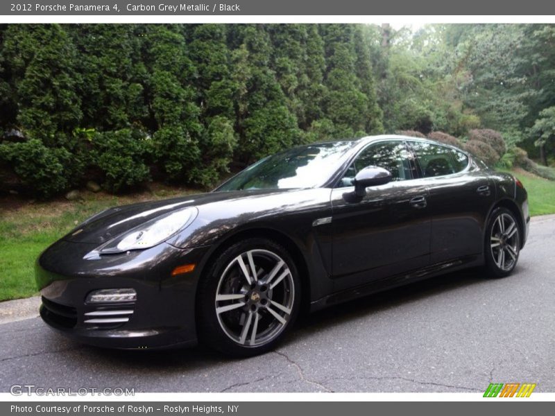Carbon Grey Metallic / Black 2012 Porsche Panamera 4