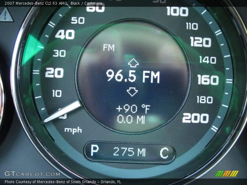 Black / Cashmere 2007 Mercedes-Benz CLS 63 AMG