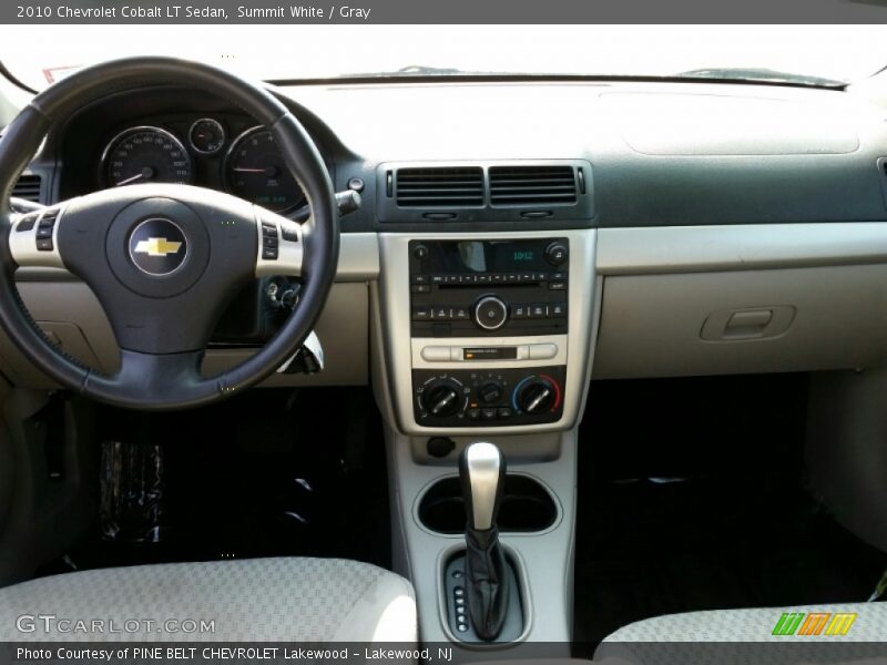 Summit White / Gray 2010 Chevrolet Cobalt LT Sedan