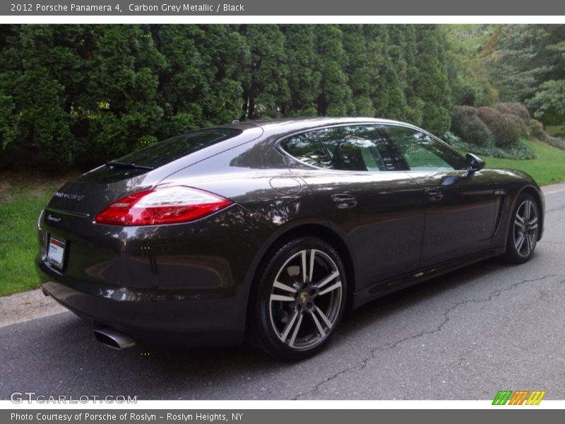 Carbon Grey Metallic / Black 2012 Porsche Panamera 4