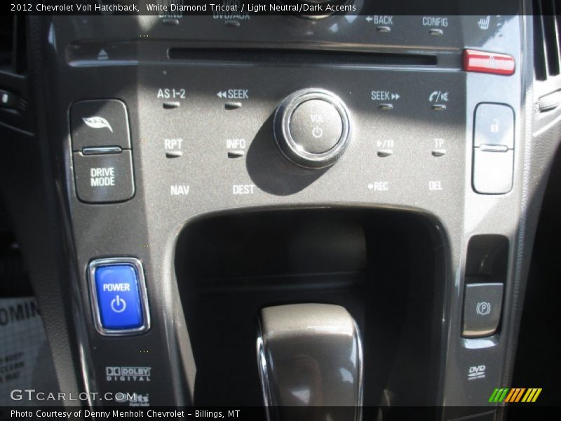 White Diamond Tricoat / Light Neutral/Dark Accents 2012 Chevrolet Volt Hatchback