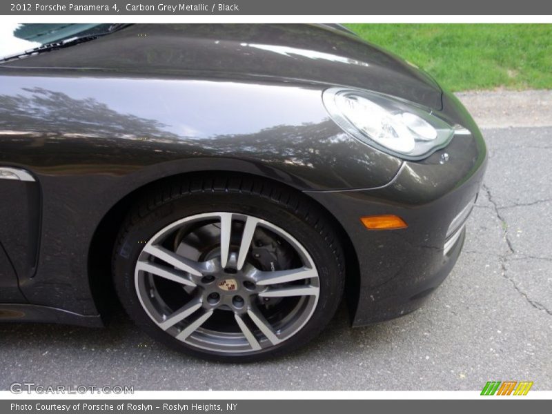 Carbon Grey Metallic / Black 2012 Porsche Panamera 4