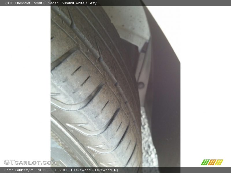 Summit White / Gray 2010 Chevrolet Cobalt LT Sedan