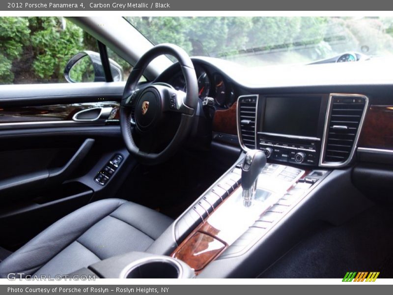 Carbon Grey Metallic / Black 2012 Porsche Panamera 4