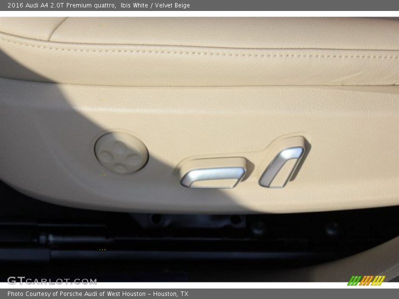 Ibis White / Velvet Beige 2016 Audi A4 2.0T Premium quattro