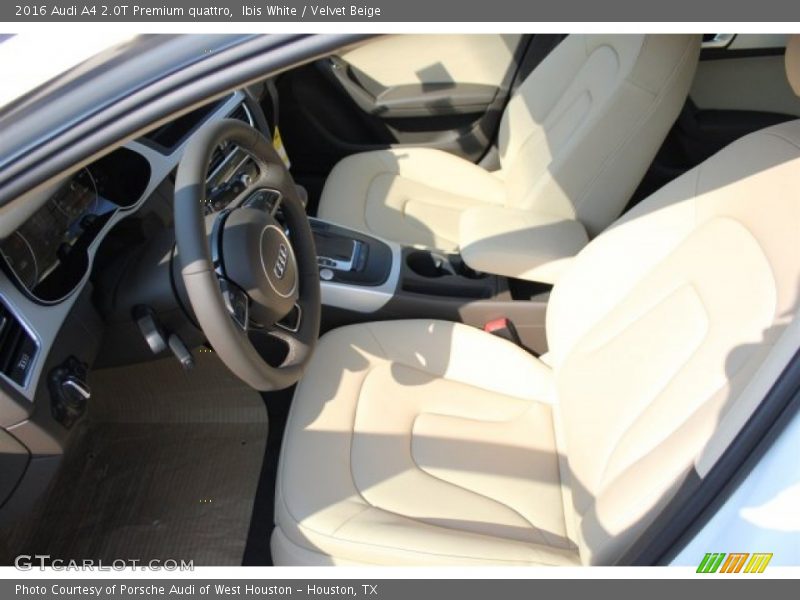 Ibis White / Velvet Beige 2016 Audi A4 2.0T Premium quattro