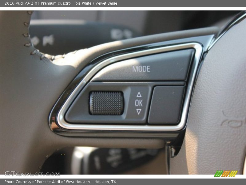 Ibis White / Velvet Beige 2016 Audi A4 2.0T Premium quattro