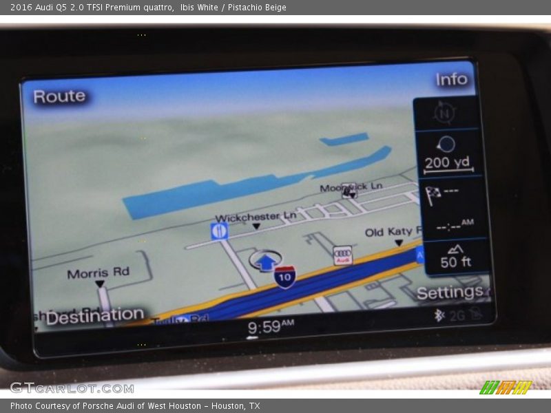 Ibis White / Pistachio Beige 2016 Audi Q5 2.0 TFSI Premium quattro