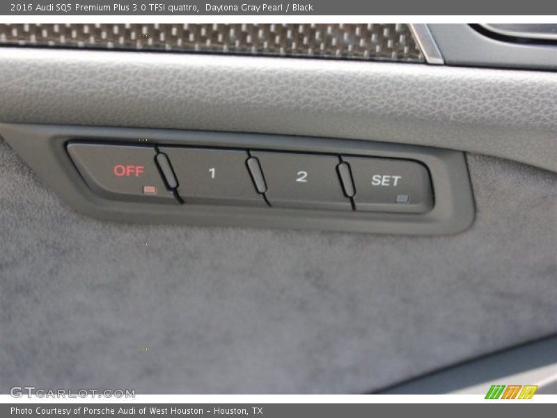 Daytona Gray Pearl / Black 2016 Audi SQ5 Premium Plus 3.0 TFSI quattro