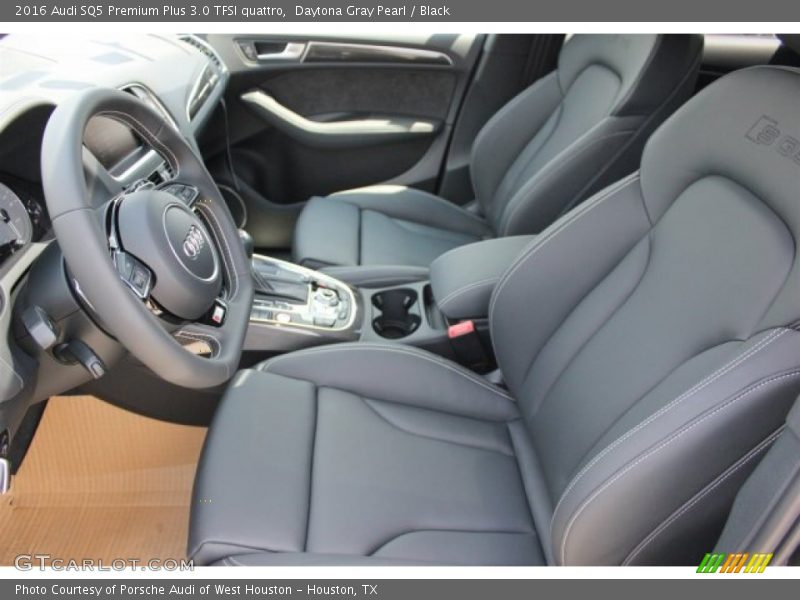 Daytona Gray Pearl / Black 2016 Audi SQ5 Premium Plus 3.0 TFSI quattro