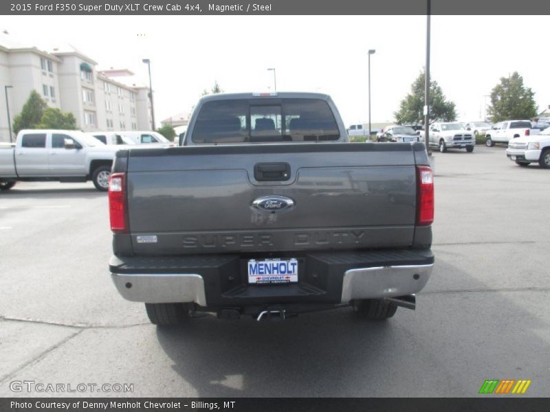 Magnetic / Steel 2015 Ford F350 Super Duty XLT Crew Cab 4x4