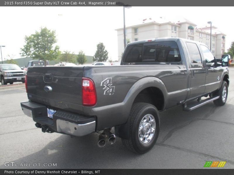 Magnetic / Steel 2015 Ford F350 Super Duty XLT Crew Cab 4x4